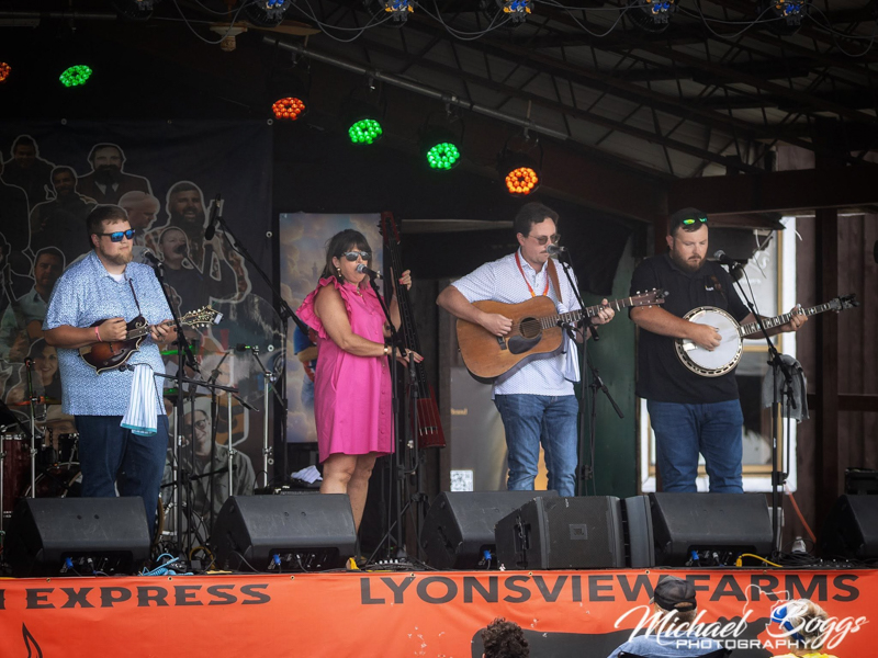 Billie Renee & Cumberland Gap at Rudy Fest 2026 - photo © Michael Boggs