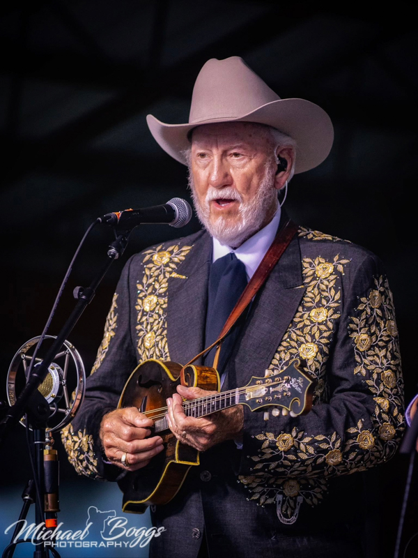 Doyle Lawson with Quicksilver at Rudy Fest 2026 - photo © Michael Boggs