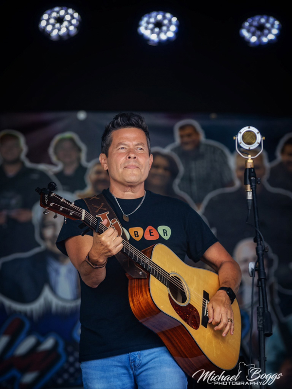 Jamie Johnson with The Grascals at Rudy Fest 2026 - photo © Michael Boggs
