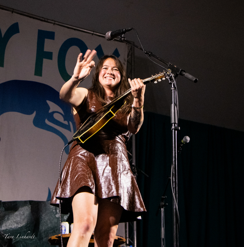 AJ Lee at the 2026 Grey Fox Bluegrass Festival - photo © Tara Linhardt