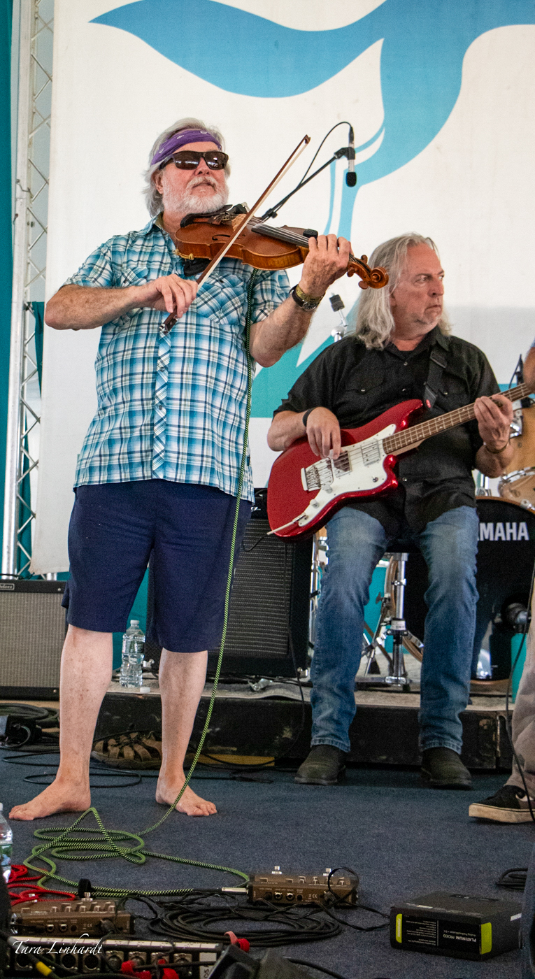 Alexander Mitchell performing with Quickstep at the Catskill Stage at the 2026 Grey Fox Bluegrass Festival - photo © Tara Linhardt