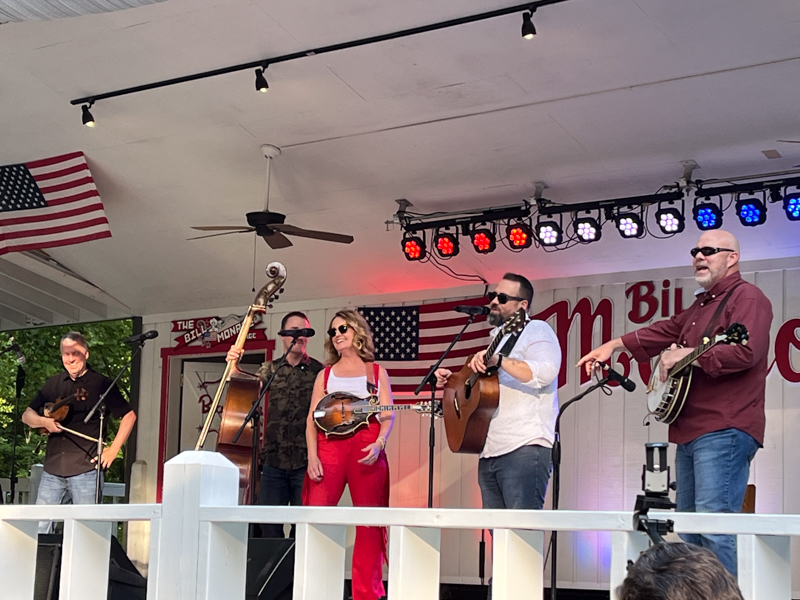 Ashleigh Graham & Appalachian Highway at the 2026 Bill Monroe Bluegrass Festival - photo © Jack E. Harden