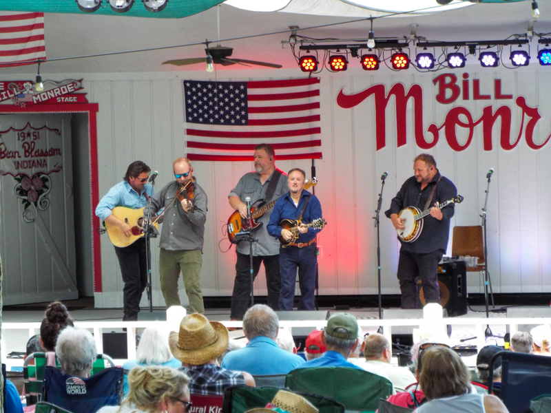 Authentic Unlimited at the 2026 Bill Monroe Bluegrass Festival - photo © Jack E. Harden
