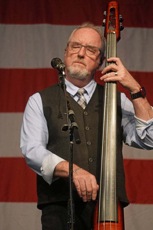 Tim Surrett with Balsam Range at Lake Junaluska, NC (7/2/26) - photo © Jeff Lahr