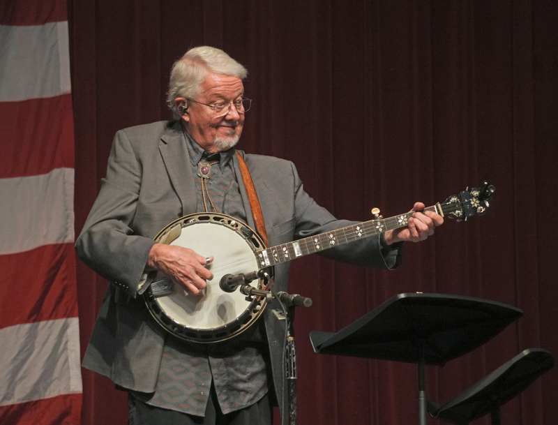 Marc Pruett with Balsam Range at Lake Junaluska, NC (7/2/26) - photo © Jeff Lahr