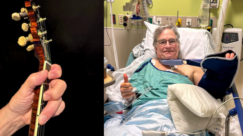 Bill Evans thumb joint replacement surgery