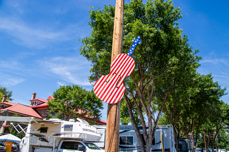Camping area at the 2026 National Oldtime Fiddlers' Contest & Festival - photo © Tara Linhardt