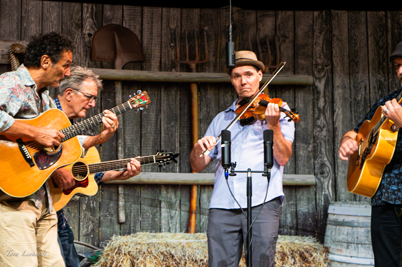 Contestant Vi Wickam competing at the 2026 National Oldtime Fiddlers' Contest & Festival - photo © Tara Linhardt