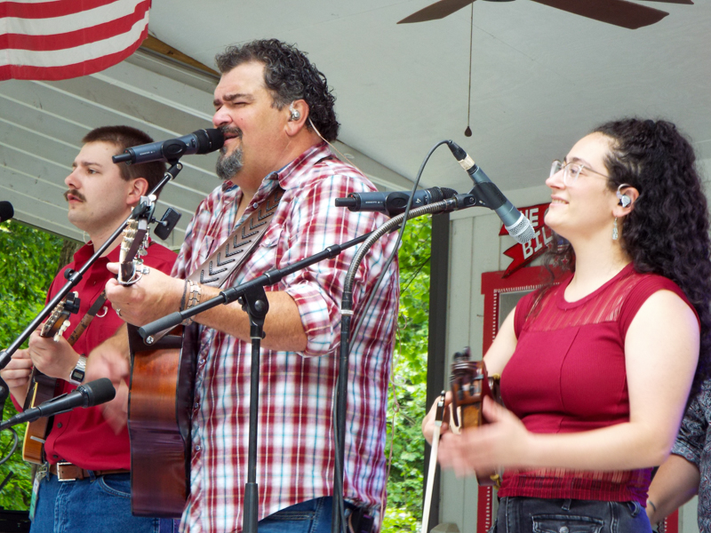Dave Adkins & Mountain Soul at the Bill Monroe Bluegrass Festival - photo © Jack E. Harden