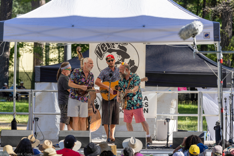 Honey Buckets on Vern's Stageat the 2026 CBA Father's Day Bluegrass Festival - photo © David K Cupp
