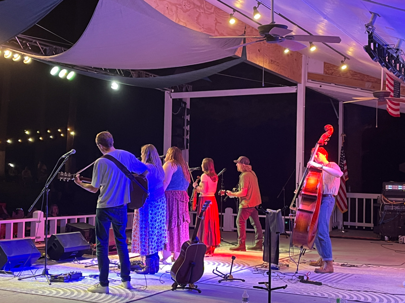 Downriver Collective at the 2026 Bill Monroe Bluegrass Festival - photo © Jack E. Harden