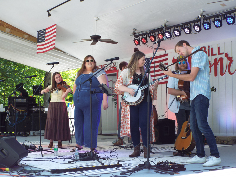 Downriver Collective at the Bill Monroe Bluegrass Festival - photo © Jack E. Harden