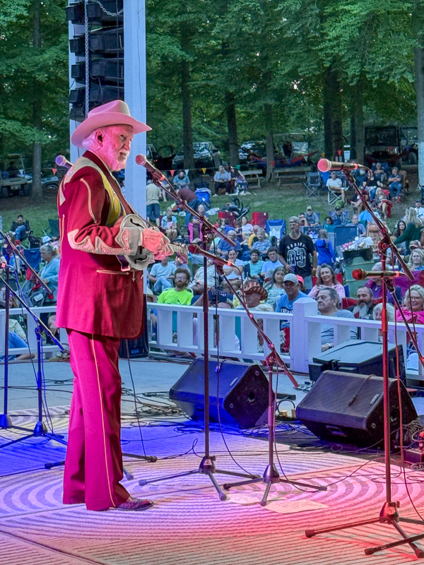 Doyle Lawson at the 2026 Bill Monroe Bluegrass Festival - photo © Jack E. Harden