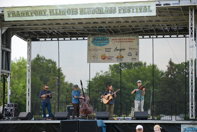 River Valley Rangers at the 2026 Frankfort Bluegrass Festival - photo © Jerry Czupryn