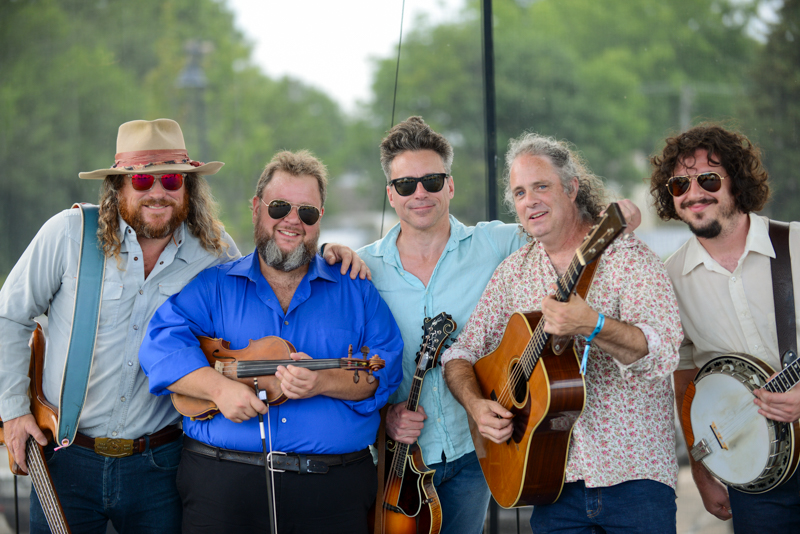 Songs From The Road Band with Hunter Berry at the 2026 Frankfort Bluegrass Festival - photo © Jerry Czupryn
