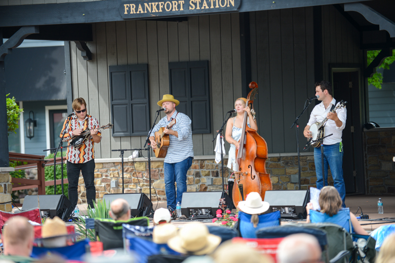 Rick Faris Band at the 2026 Frankfort Bluegrass Festival - photo © Jerry Czupryn