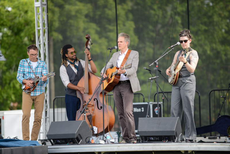 Chris Jones & The Night Drivers at the 2026 Frankfort Bluegrass Festival - photo © Jerry Czupryn