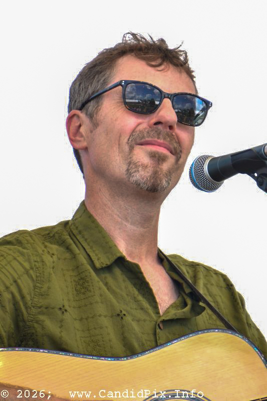 Chris Davis with County Line Grass at Industrial Strength Summer Fest 2026 - photo © Bill Warren