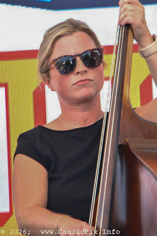 Rachel Brown with County Line Grass at Industrial Strength Summer Fest 2026 - photo © Bill Warren
