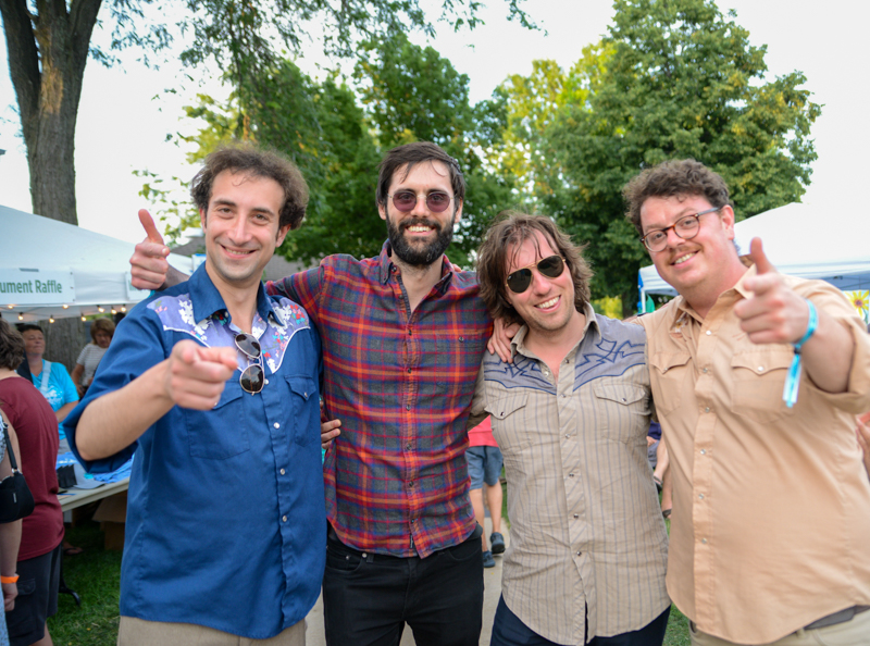 The Often Herd at the 2026 Frankfort Bluegrass Festival - photo © Jerry Czupryn