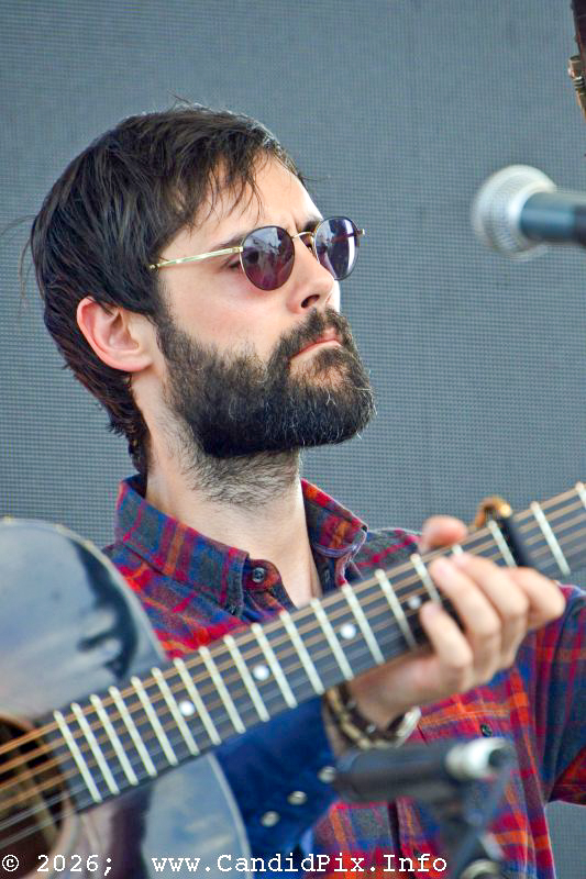 Niles Krieger with The Often Herd at Industrial Strength Summer Fest 2026 - photo © Bill Warren