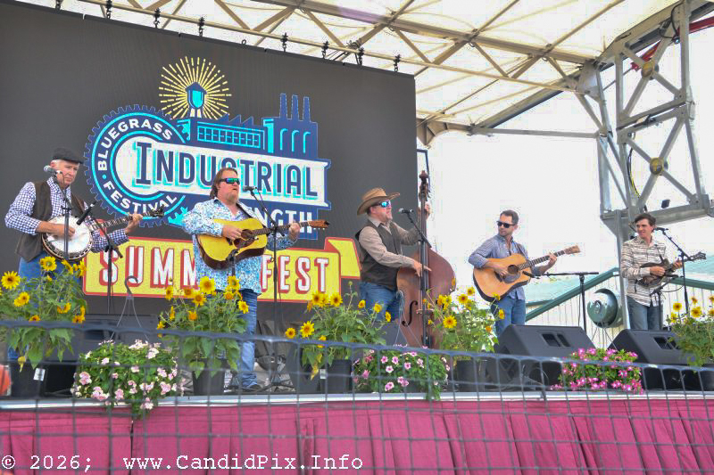 The Edgar Loudermilk Band at Industrial Strength Summer Fest 2026 - photo © Bill Warren