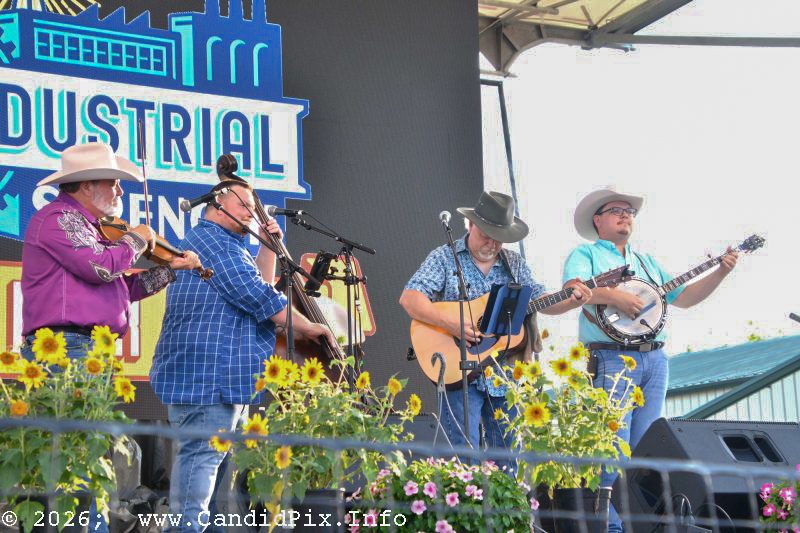 The David Parmley Band at Industrial Strength Summer Fest 2026 - photo © Bill Warren