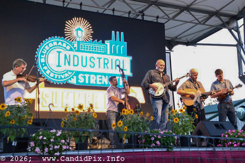 The Lonesome River Band at Industrial Strength Summer Fest 2026 - photo © Bill Warren