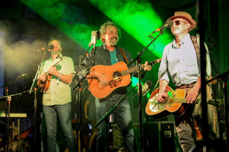 Dan Tyminski Band at the 2026 Frankfort Bluegrass Festival - photo © Jerry Czupryn