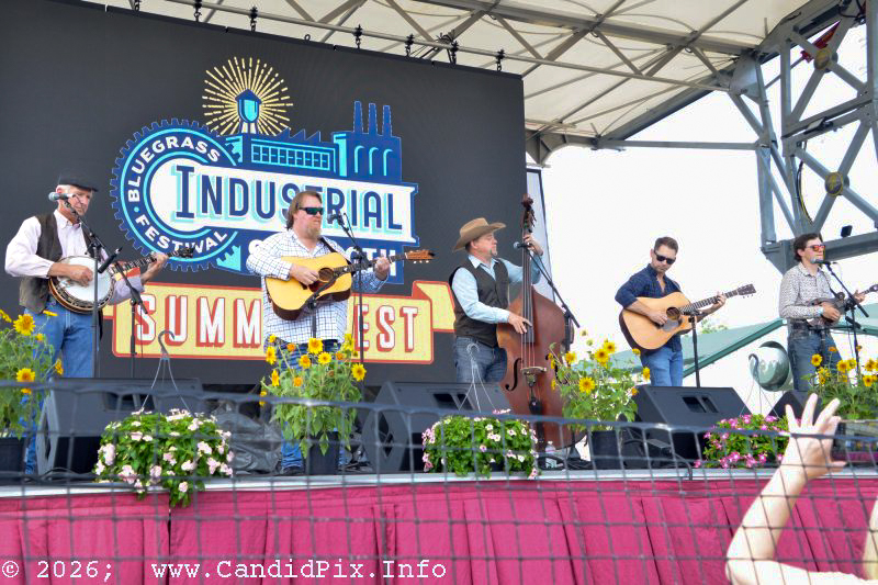 The Edgar Loudermilk Band at the 2026 Industrial Strength Summer Fest - photo © Bill Warren