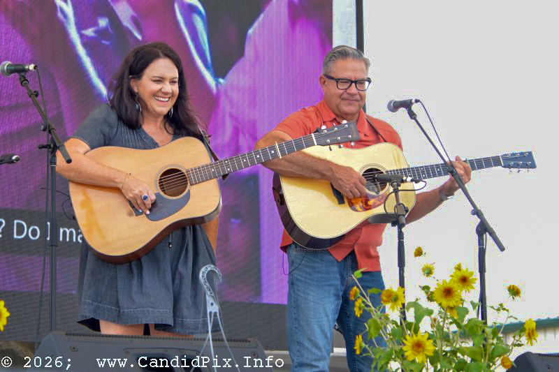 Kenny & Amanda Smith at the 2026 Industrial Strength Summer Fest - photo © Bill Warren