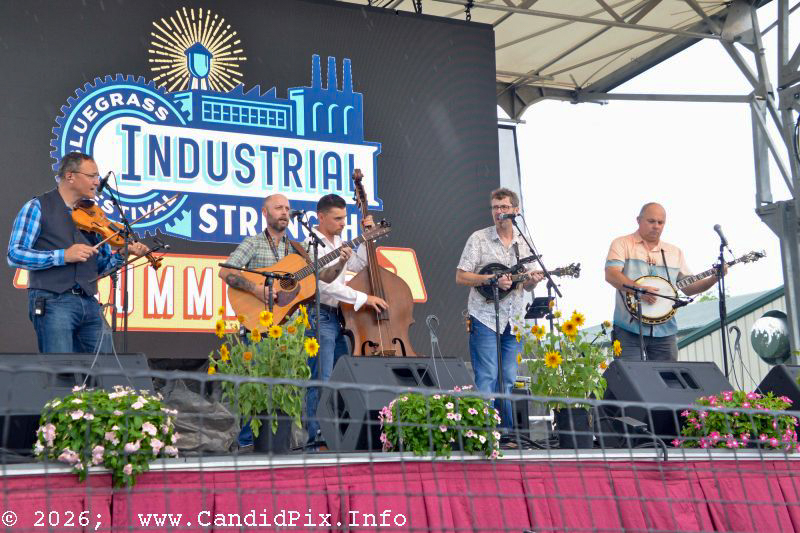 Chris Davis Band at the 2026 Industrial Strength Summer Fest - photo © Bill Warren