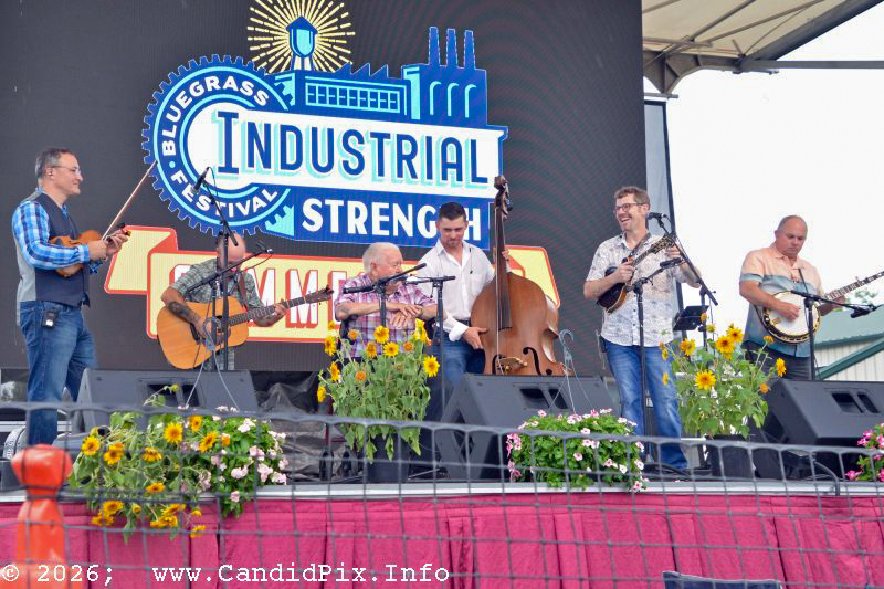 Paul Williams with The Chris Davis Band at the 2026 Industrial Strength Summer Fest - photo © Bill Warren