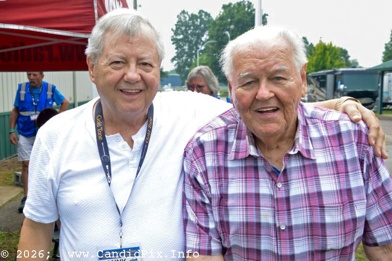 Danny Davis and Paul Williams at the 2026 Industrial Strength Summer Fest - photo © Bill Warren