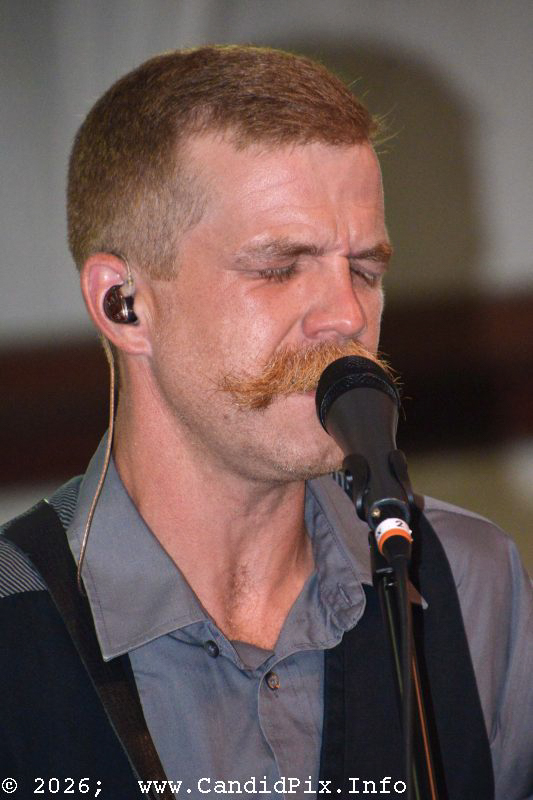 Milom Williams with Deeper Shade of Blue at the 2026 Industrial Strength Summer Fest - photo © Bill Warren