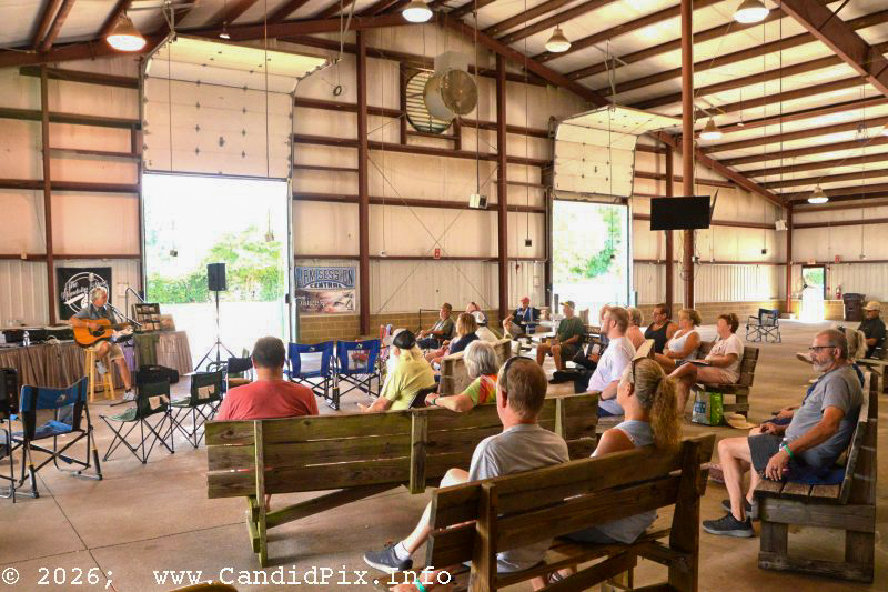 Jerry Salley songwriting workshop at the 2026 Industrial Strength Summer Fest - photo © Bill Warren