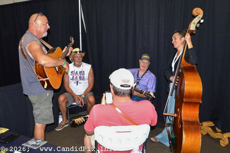Paige Capos jam at the 2026 Industrial Strength Summer Fest - photo © Bill Warren