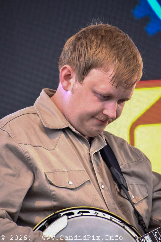 James McDowell with Carson Peters & Iron Mountain at the 2026 Industrial Strength Summer Fest - photo © Bill Warren