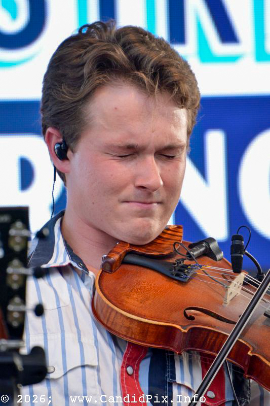 Carson Peters with Iron Mountain at the 2026 Industrial Strength Summer Fest - photo © Bill Warren