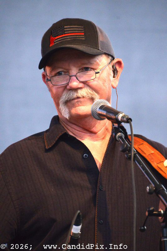 Fred Travers with The Seldom Scene at the 2026 Industrial Strength Summer Fest - photo © Bill Warren