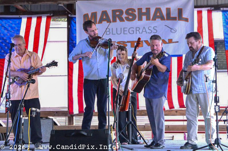 Harbourtown at the 2026 Marshall Bluegrass Festival - photo © Bill Warren