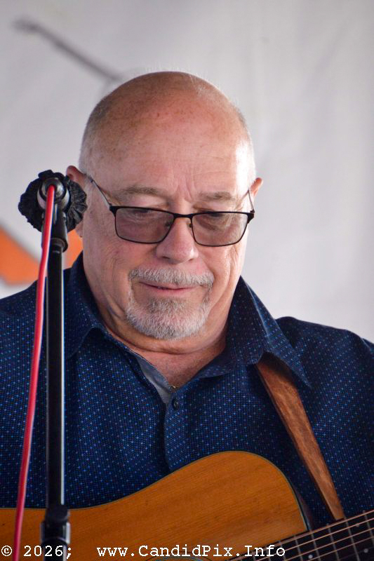 John Coffey with Forked Run at the 2026 Marshall Bluegrass Festival - photo © Bill Warren