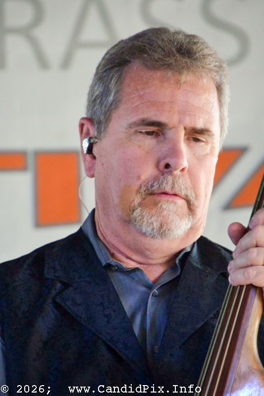 Scott Burgess with Deeper Shade of Blue at the 2026 Marshall Bluegrass Festival - photo © Bill Warren