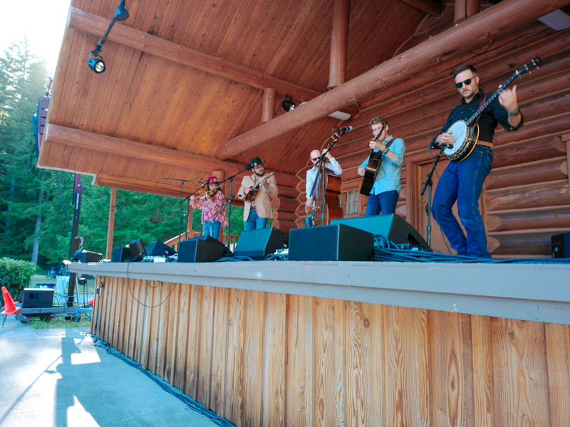 Nick Dumas & Branchline at the 2026 Darrington Bluegrass Festival - photo © Mark Stidham