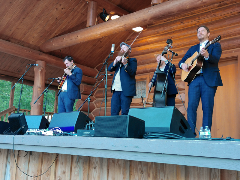 The Slocan Ramblers at the 2026 Darrington Bluegrass Festival - photo © Mark Stidham