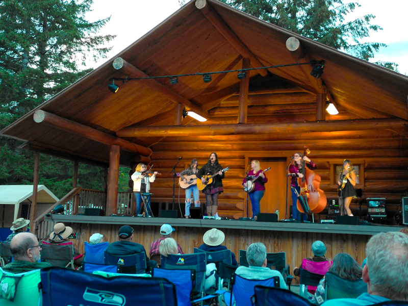 Sister Sadie at the 2026 Darrington Bluegrass Festival - photo © Mark Stidham