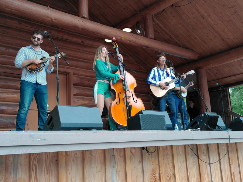 Shelby Means at the 2026 Darrington Bluegrass Festival - photo © Mark Stidham