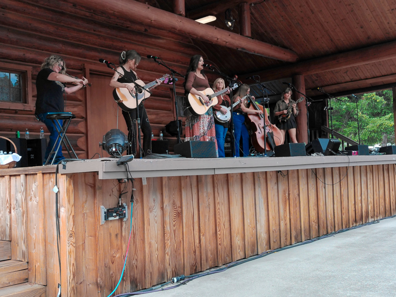 Sister Sadie at the 2026 Darrington Bluegrass Festival - photo © Mark Stidham