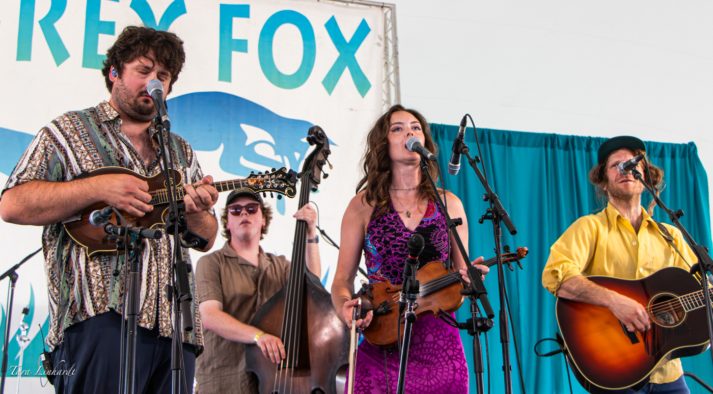 East Nash Grass at the 2026 Grey Fox Bluegrass Festival - photo © Tara Linhardt
