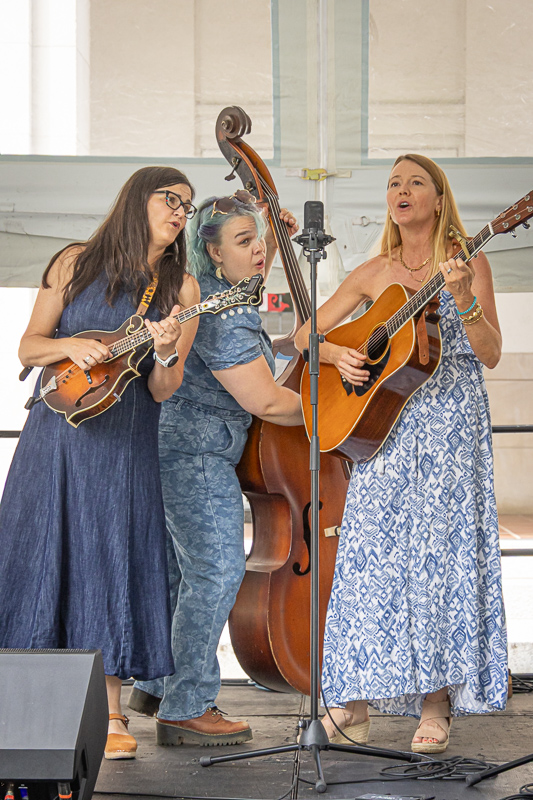 The Black-Eyed Suzies at the 2026 Bluegrass on the Grass at Dickinson College (7/11/26) - photo © Frank Baker